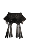 Garter Skirt - Black