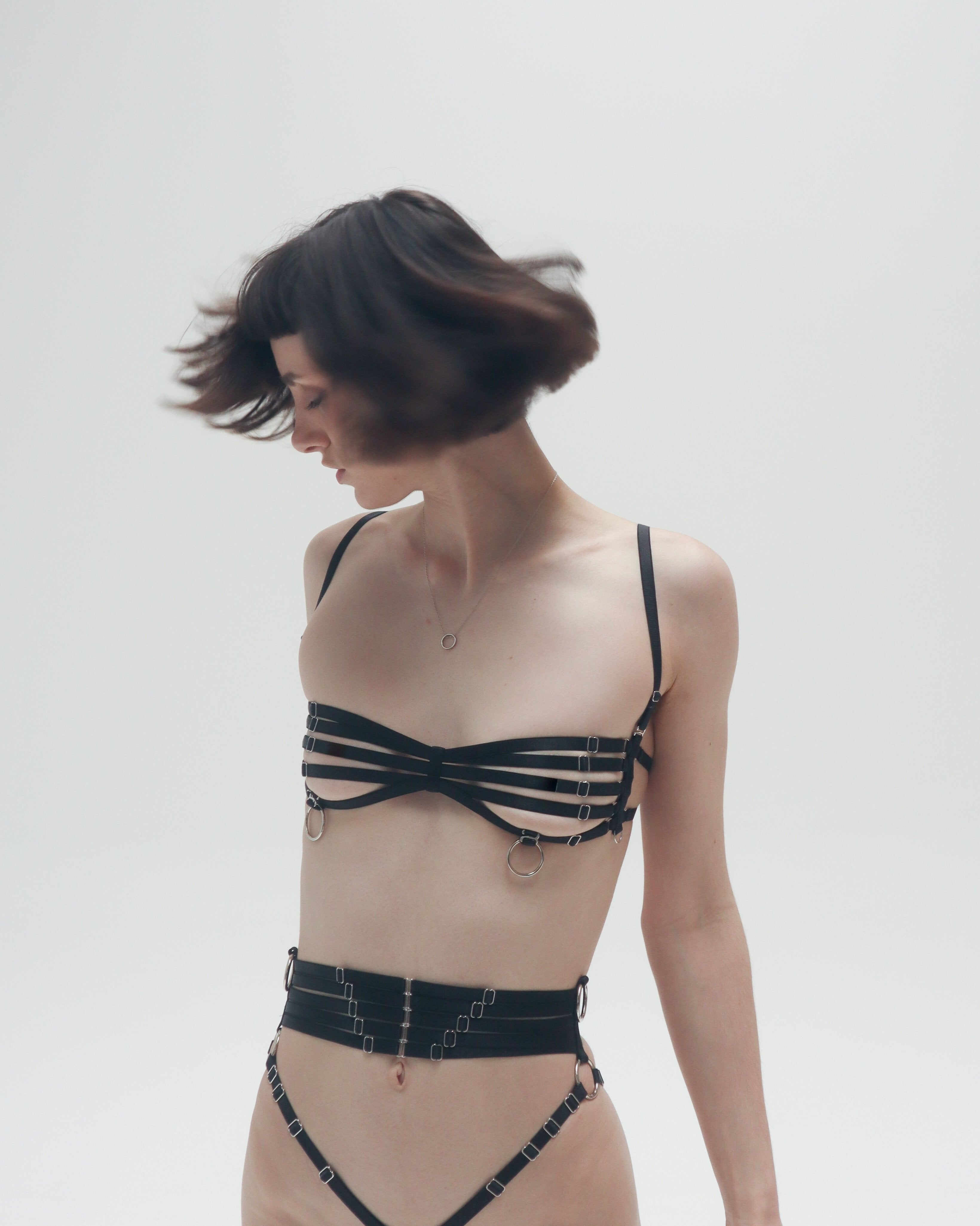 Cage Bra - Black