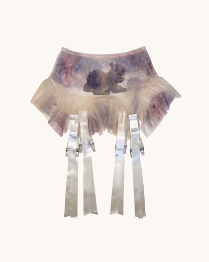 Pegaso Garter Skirt - Sand