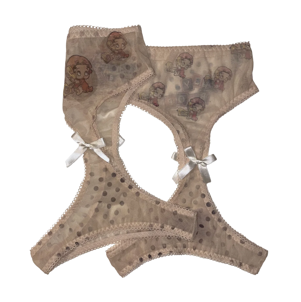 Baby Boop Garter Belt