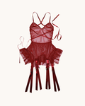Cereza Dress - Wine
