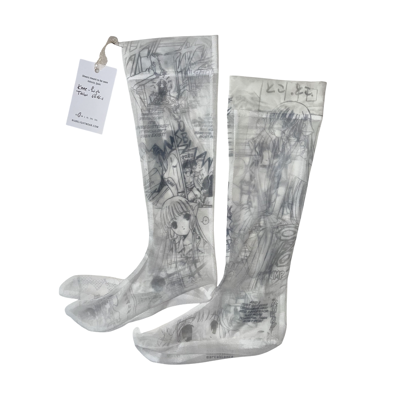 Chobits Knee-High Tabi Socks