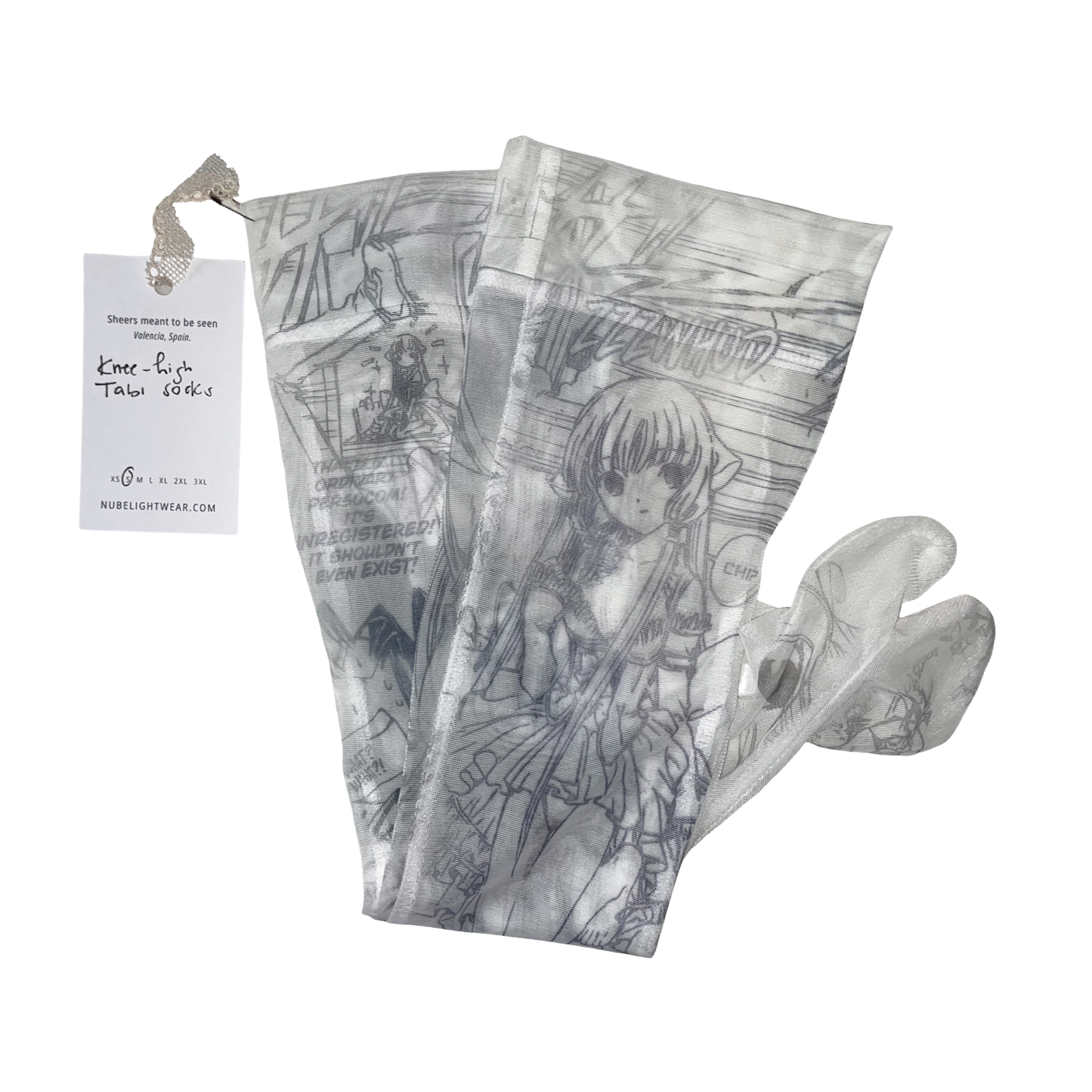 Chobits Knee-High Tabi Socks