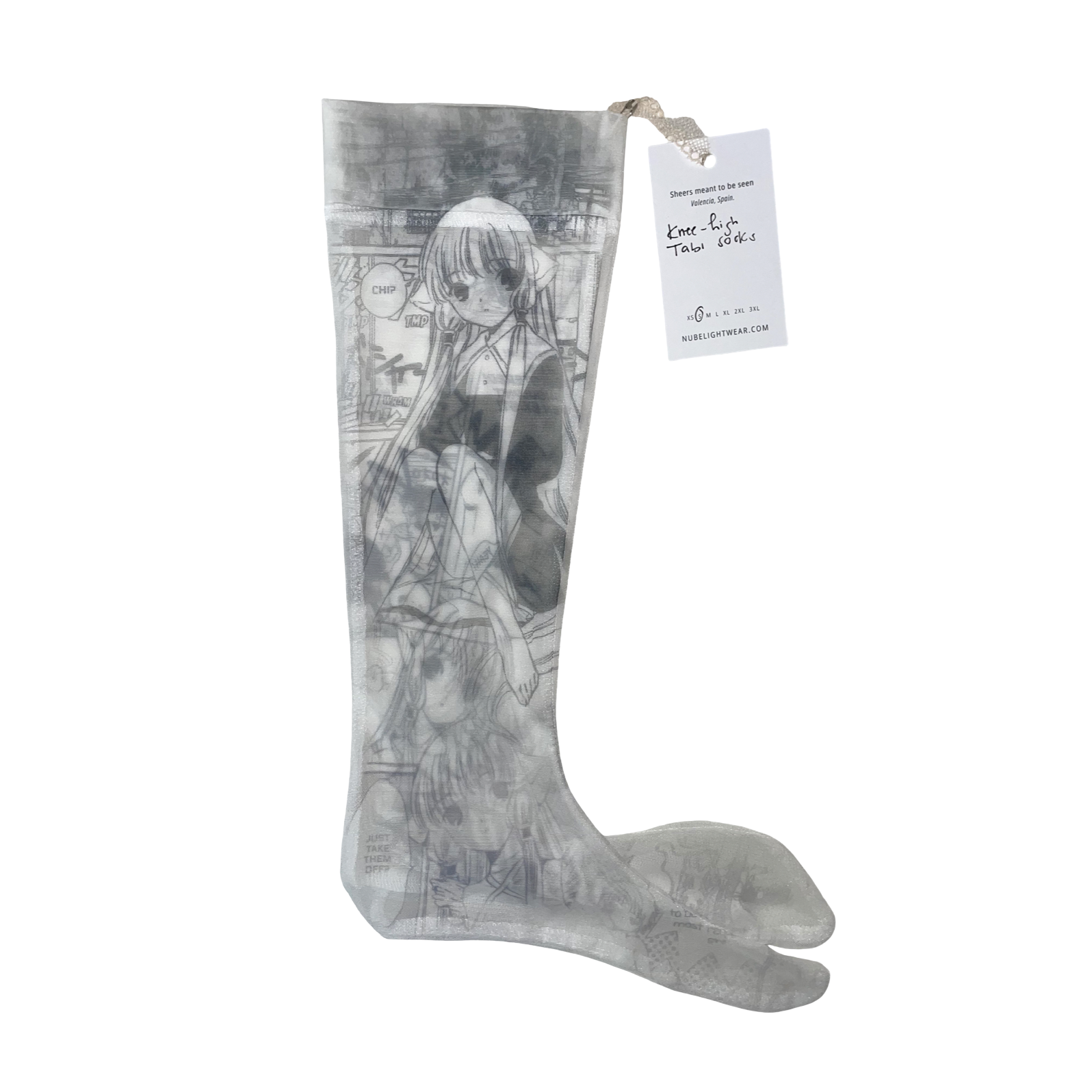 Chobits Knee-High Tabi Socks