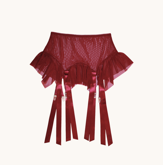 Girdle Skirt - Wine