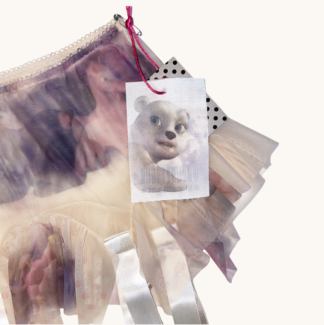 Pegaso Garter Skirt - Sand