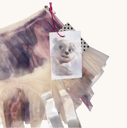 Pegaso Garter Skirt - Sand