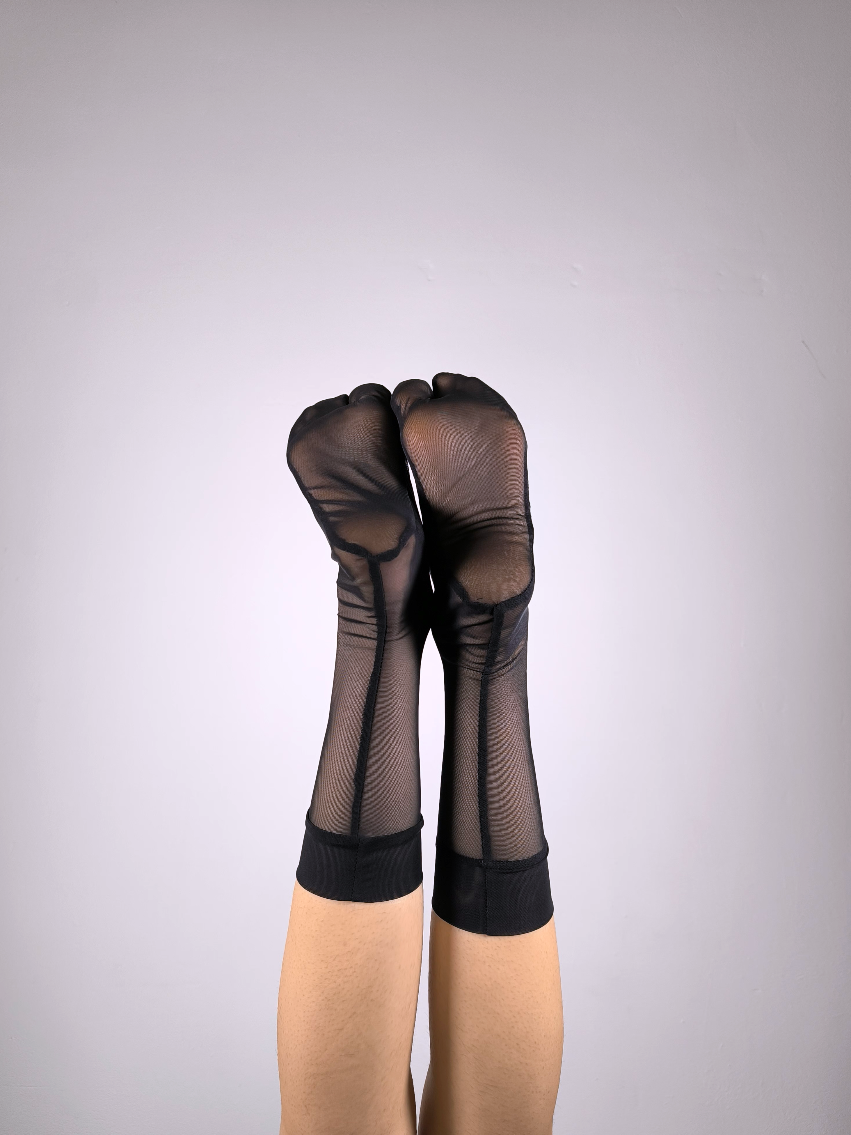Mesh Tabi socks - Wine